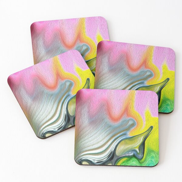 Item preview, Snail running away in Rainbow Abstract designed and sold by Yakdane.
