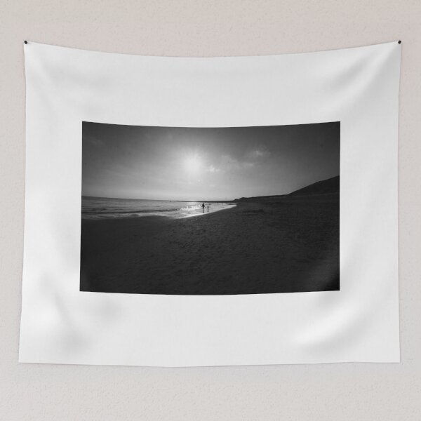 Item preview, Winter beach walking  designed and sold by HalcyonPrints.