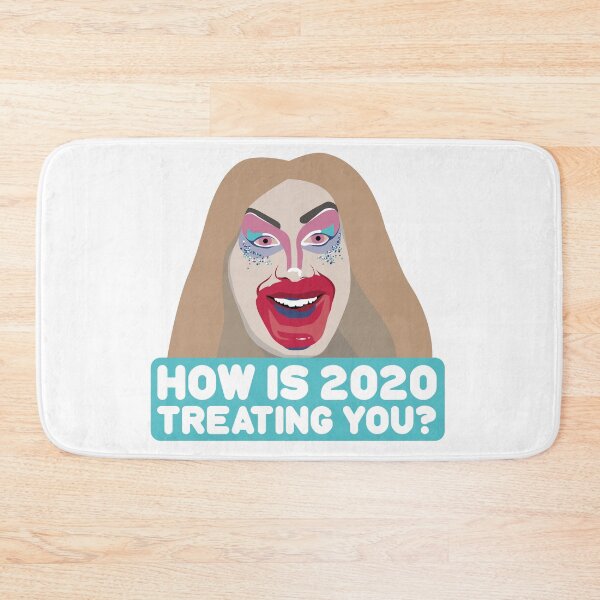 Item preview, Jimbo the drag clown mirror lipstick message elimination Canada's Drag Race meme how is 2020 treating you? designed and sold by FridaaErikssson.