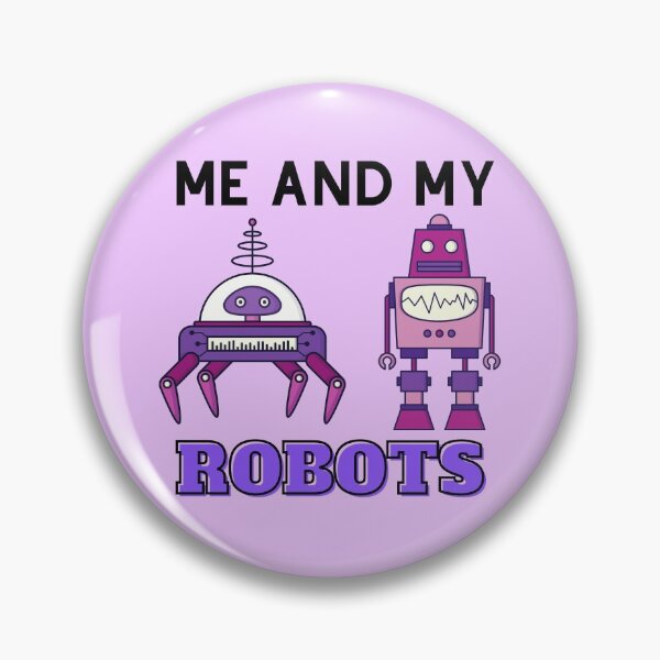 Item preview, Robotics engineering cute robots purple designed and sold by Share Your Passion.