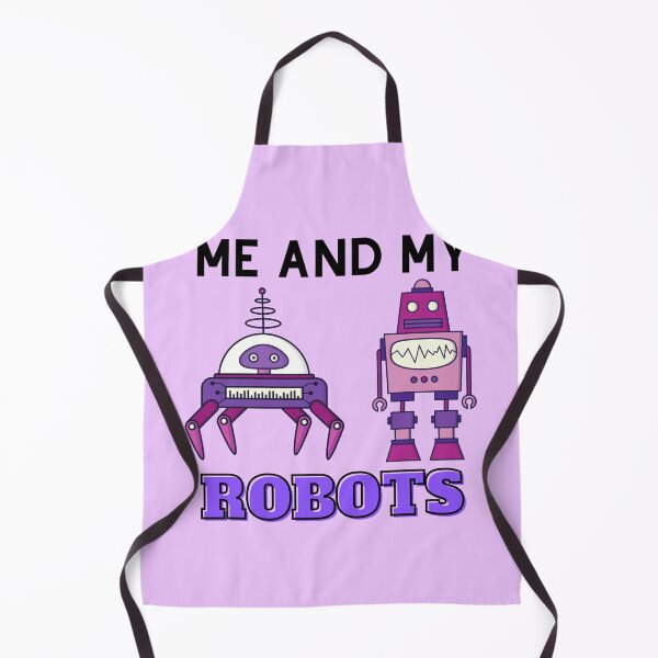 Item preview, Robotics engineering cute robots purple designed and sold by Share Your Passion.