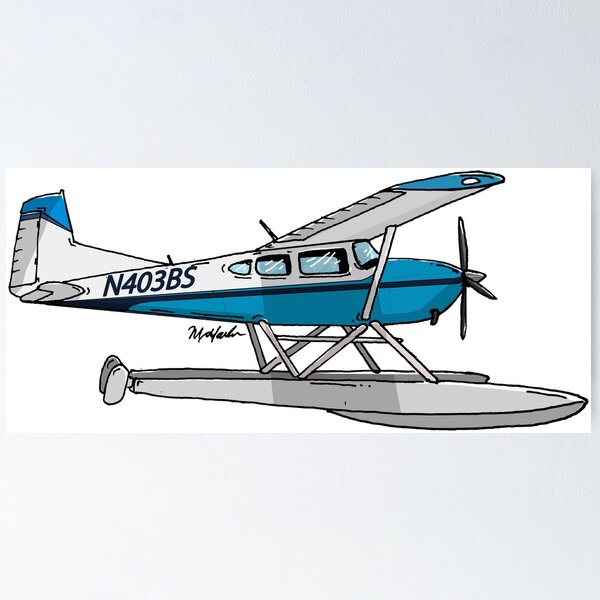 Item preview, Cessna 185 F Floats designed and sold by Michael Garber.