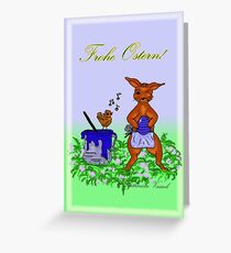 Farbtopf Greeting Card