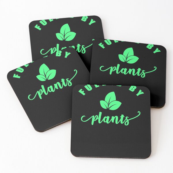 Item preview, fueled by plants vegetarian girlfriend boyfriend gift designed and sold by majidkacm.