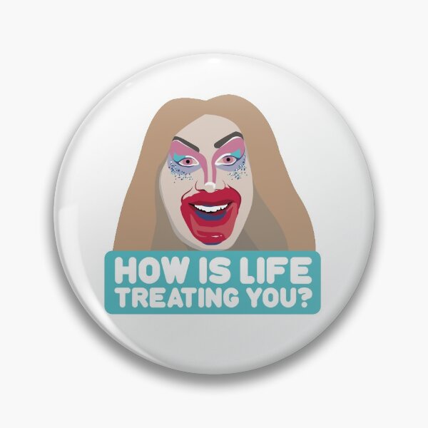 Artikelvorschau, Jimbo der Drag Clown Spiegel Lippenstift Nachricht Eliminierung Kanadas Drag Race Meme Wie behandelt dich das Leben? entworfen und verkauft von FridaaErikssson.