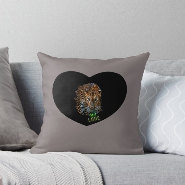 Item preview, Leopard in heart. designed and sold by blackcatdream.