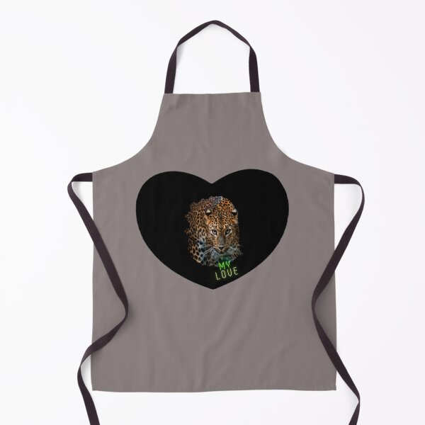 Item preview, Leopard in heart. designed and sold by blackcatdream.
