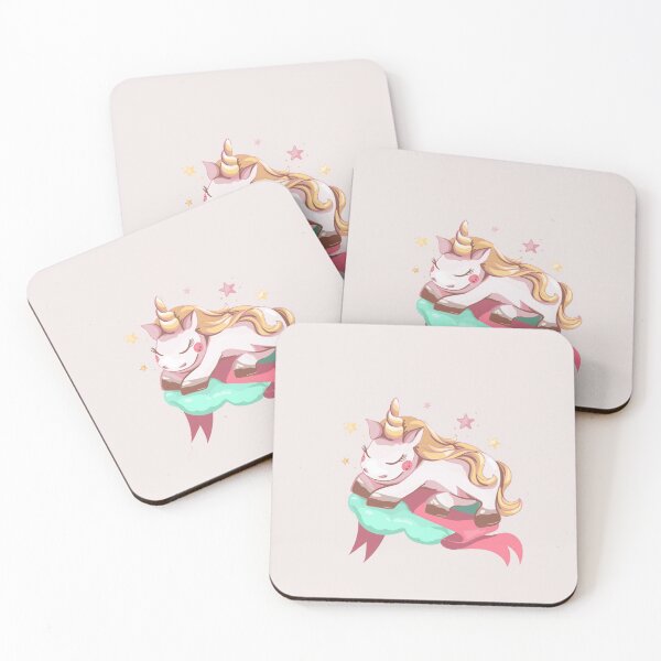 Item preview, Sleepy unicorn  designed and sold by AGDesignstore.