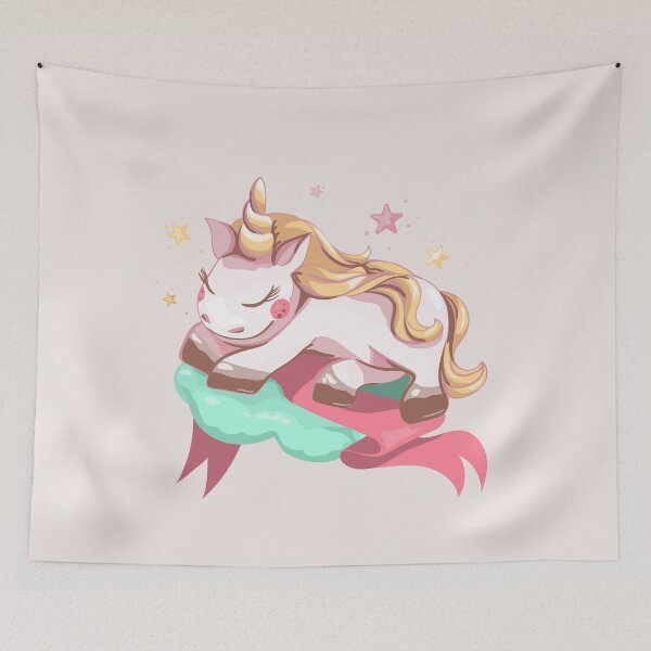 Item preview, Sleepy unicorn  designed and sold by AGDesignstore.