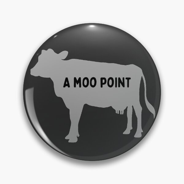 Item preview, A moo point on a cow designed and sold by rosemarydrawing.