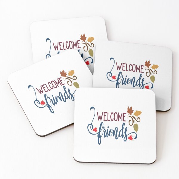 Item preview, Welcome friends: Funny Fall Design. designed and sold by fajali master.