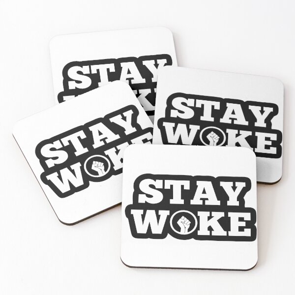 Artikelvorschau, Power Girl Stay Woke's Logo Trend 1 entworfen und verkauft von Joni77.