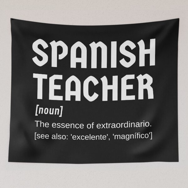 Item preview, Male Spanish Teacher Profesor de Español designed and sold by Time4German.