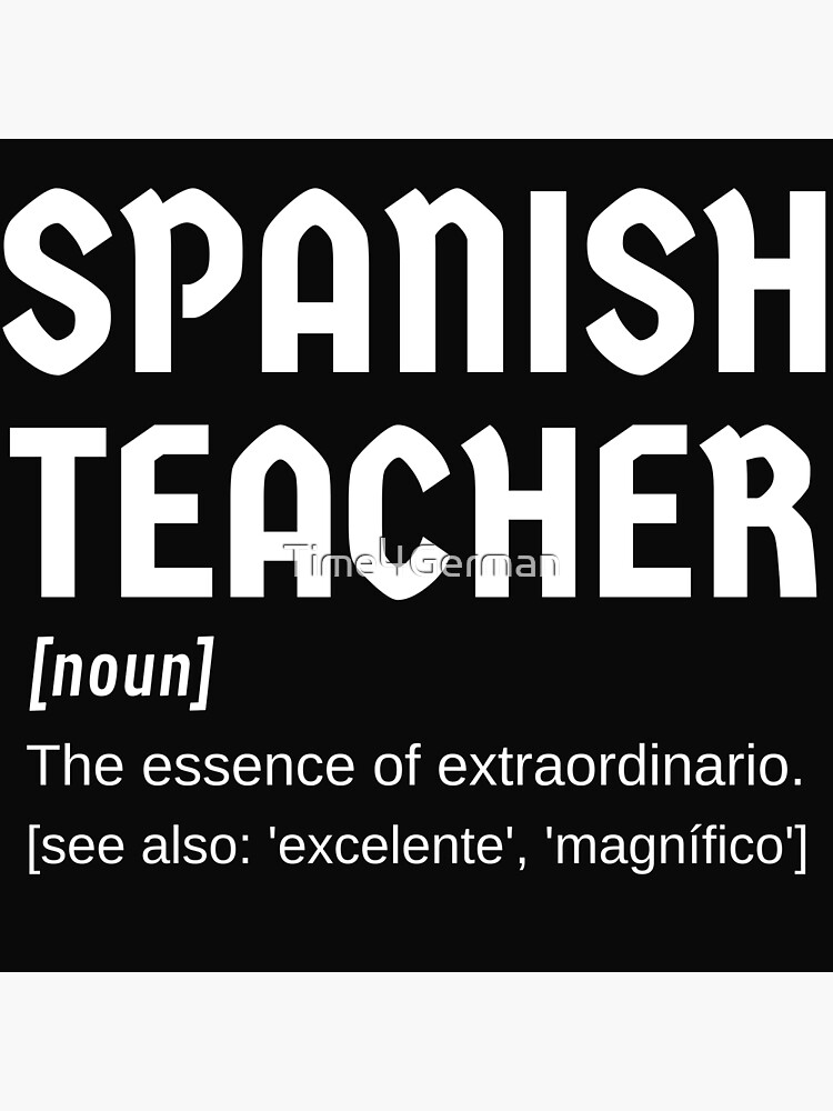 WHAT DOES PROFESOR MEAN IN SPANISH visual data 7