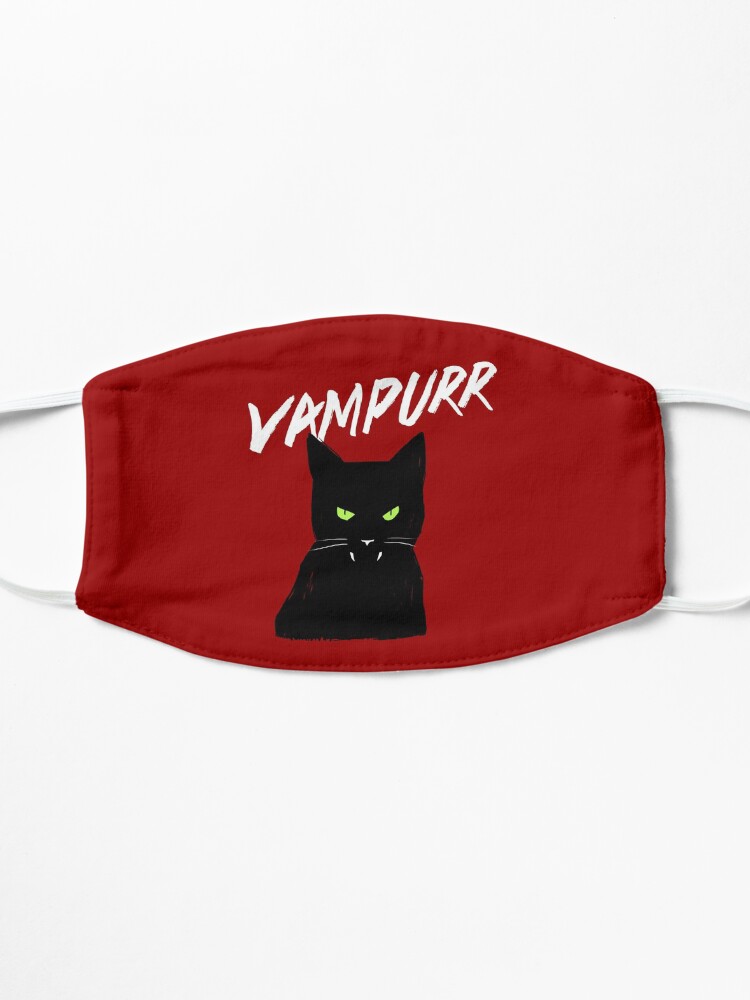 Alternate view of Vampire Cat | Vampurr Halloween Kitty Mask