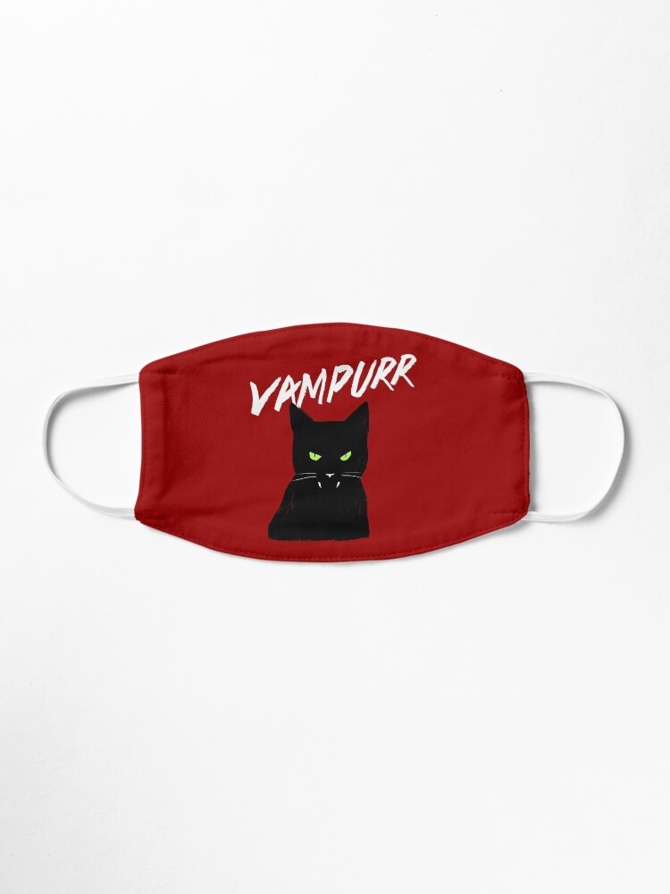 Alternate view of Vampire Cat | Vampurr Halloween Kitty Mask