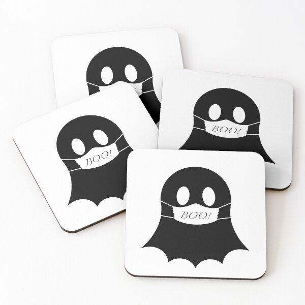 Item preview, Ghost with face mask designed and sold by Celiina.