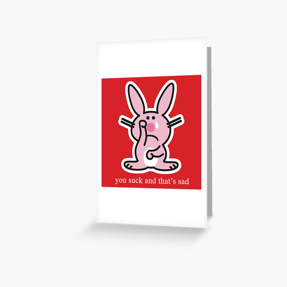 Happy bunny | Sticker