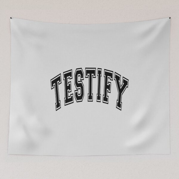 Item preview, Testify - Religious Faith - Law Student - Statement Slogan Light designed and sold by 4wordsmovement.