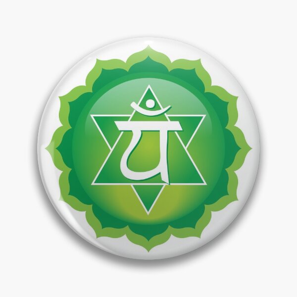 Item preview, Heart Chakra Symbol designed and sold by serenaking.