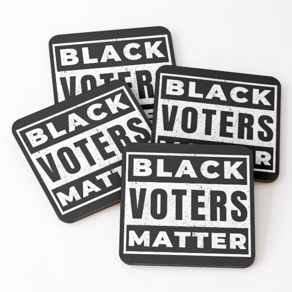 Item preview, Black Voters Matter Anti-racism Election 2020 Essential designed and sold by OneandHalf.