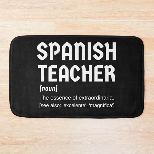 Item preview, Extraordinary Female Spanish Teacher Profesora de Español Definition designed and sold by Time4German.