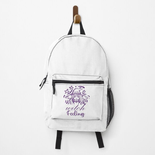 Witch feeling: Funny Fall Design. Backpack