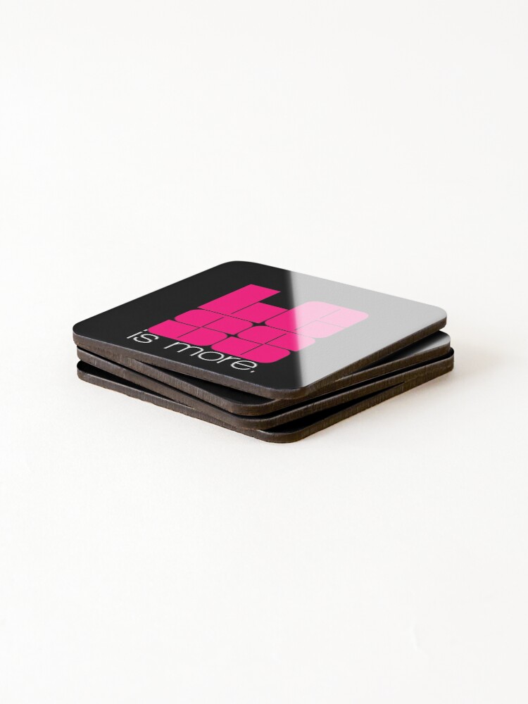 Thumbnail 4 of 5, Coasters (Set of 4), Design | Less is More designed and sold by TheSamDesign.