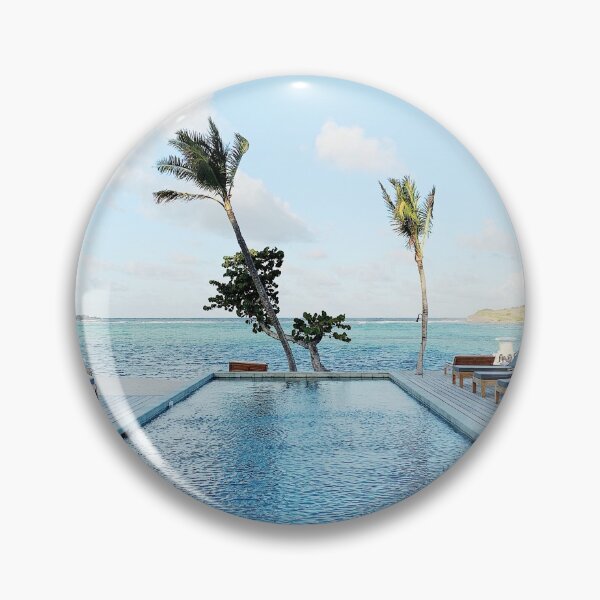 Item preview, Tropical Blue Ocean Swimming Pool designed and sold by newburyboutique.