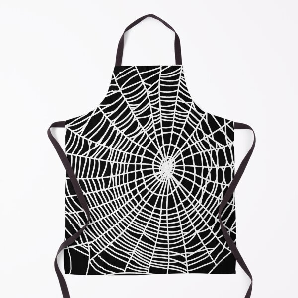 Item preview, Spider Web Creepy cute design in black and white for Halloween designed and sold by MadandMean.
