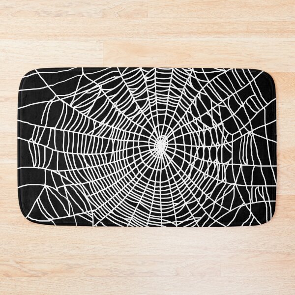 Item preview, Spider Web Creepy cute design in black and white for Halloween designed and sold by MadandMean.