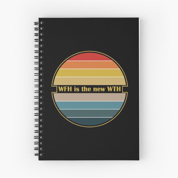 Item preview, Working from home Wfh is the new wth retro design designed and sold by anins-azuree.