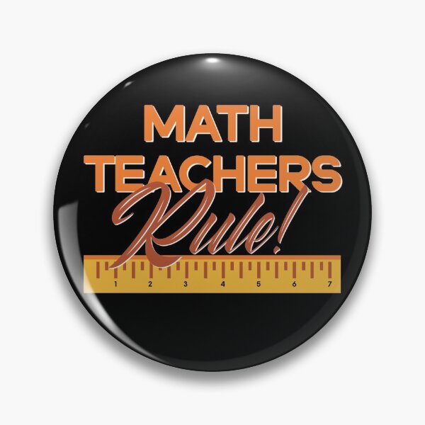 Item preview, Math Teachers Rule designed and sold by LadyDiBaldGuy.