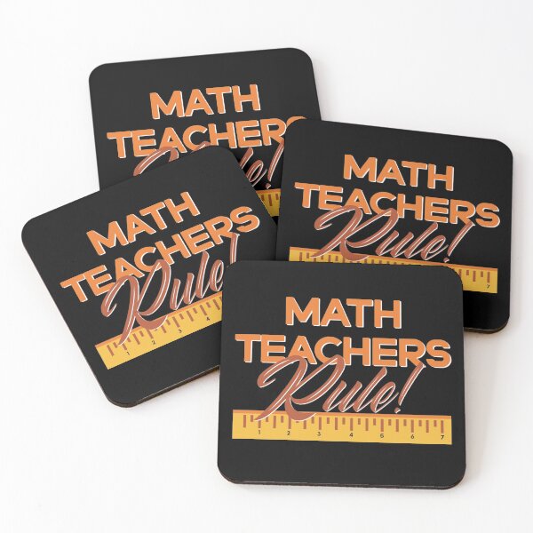 Item preview, Math Teachers Rule designed and sold by LadyDiBaldGuy.