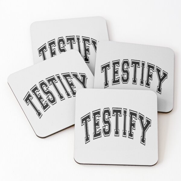 Item preview, Testify - Religious Faith - Law Student - Statement Slogan Light designed and sold by 4wordsmovement.