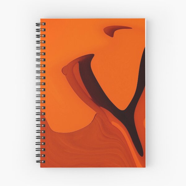 Item preview, Abstract orange sandy desert  designed and sold by Yakdane.