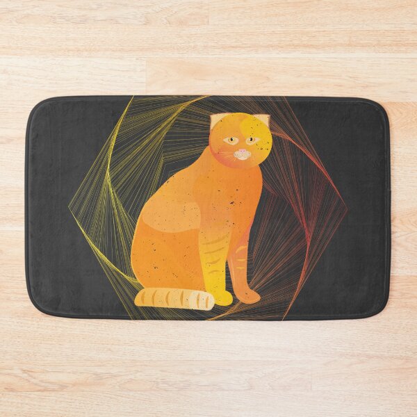 Item preview, Glowing Speckled Cat designed and sold by twicetrader.