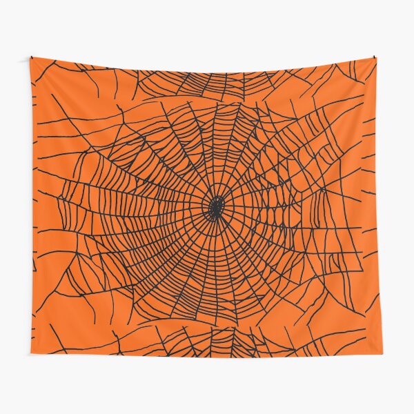  BaoNews Spiders Bloodstain Tapestry,Spider Webs Spooky