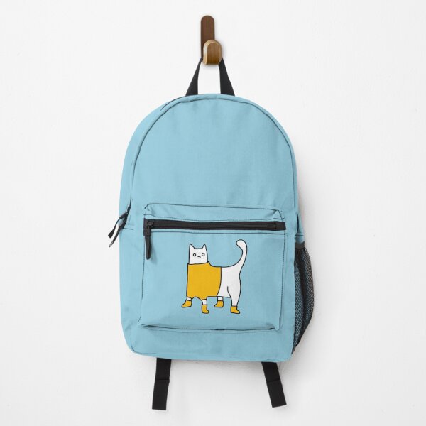 Item preview, Yellow Rain Jacket Cat designed and sold by little ochre.