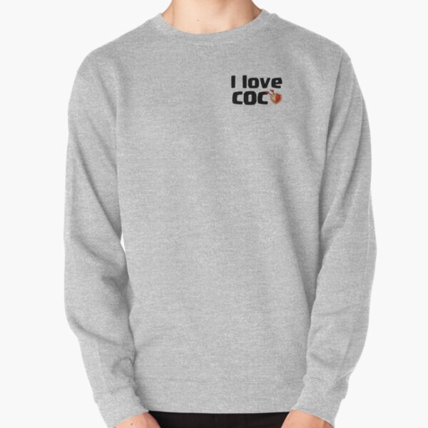 J'aime Clash Of Clans Sweatshirt épais