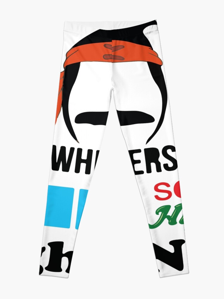 Alternate view of Bob is so high right now sticker  Leggings