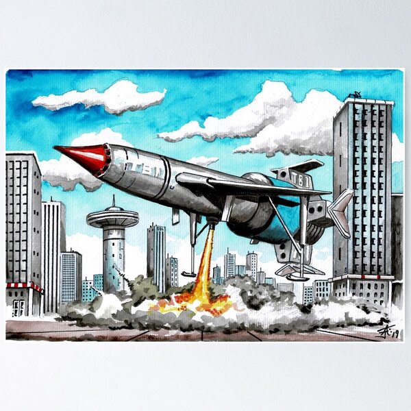 Item preview, Thunderbird 1 from Thunderbirds designed and sold by Creaturama.