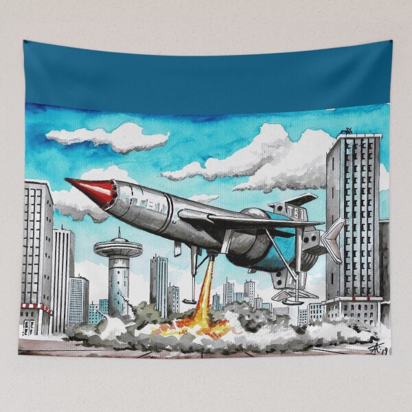 Item preview, Thunderbird 1 from Thunderbirds designed and sold by Creaturama.
