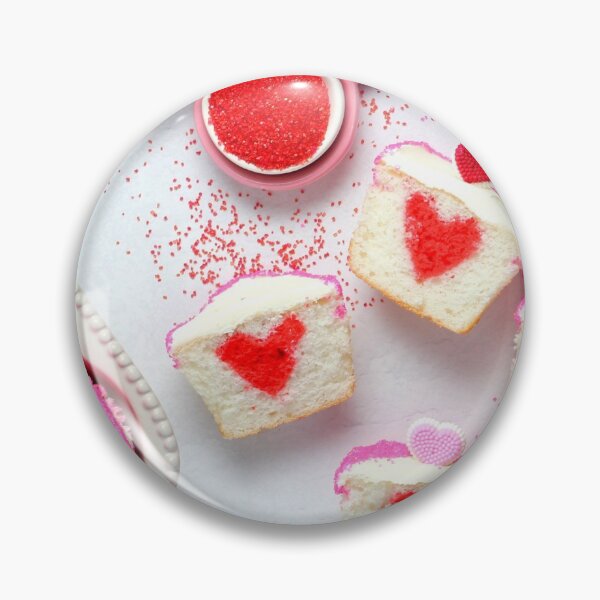 Item preview, Pink Valentine Heart Cupcakes designed and sold by newburyboutique.