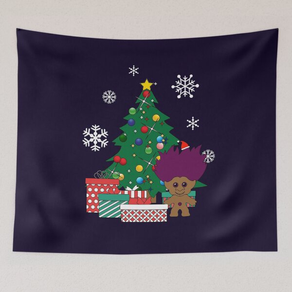 Item preview, Troll Doll Around The Christmas Tree designed and sold by Nova5.