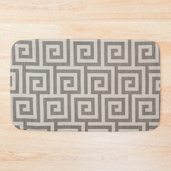 Item preview, Grey Geometric Maze Pattern designed and sold by africanvisuals.