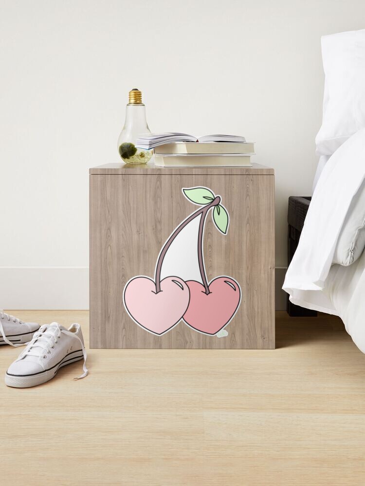 Heart Cherries Sticker for Sale by emiface