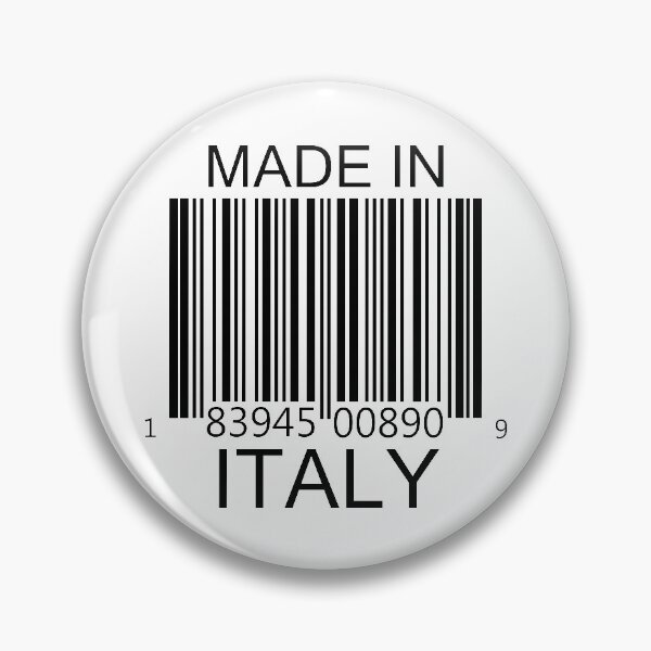 Item preview, Made in Italy Barcode designed and sold by Mariv19.