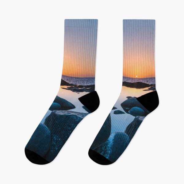 Item preview, Sunset reflection in rock pool designed and sold by iCimages.net.