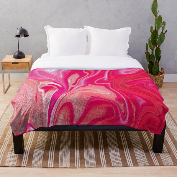 Item preview, Pink Abstract Landscape designed and sold by Yakdane.